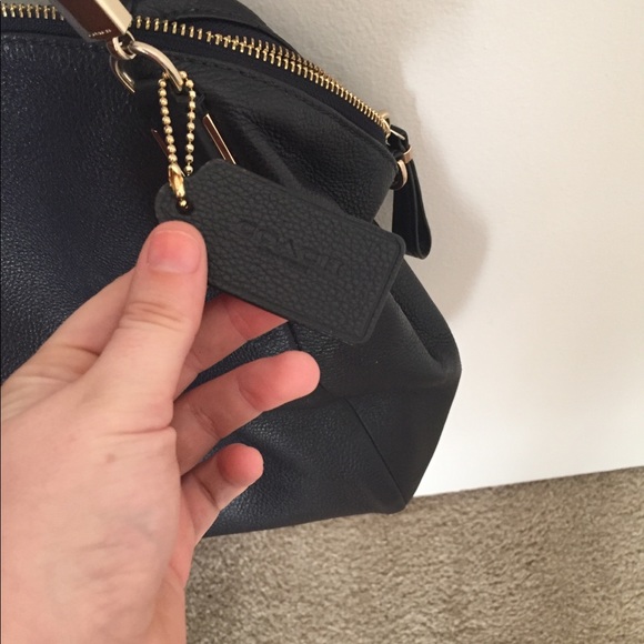 Navy Blue Coach bag! - Picture 3 of 4